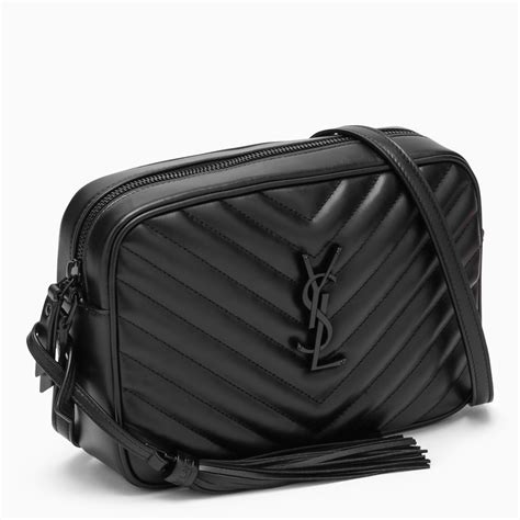 YSL Crossbody Camera Bag Black High Quality 